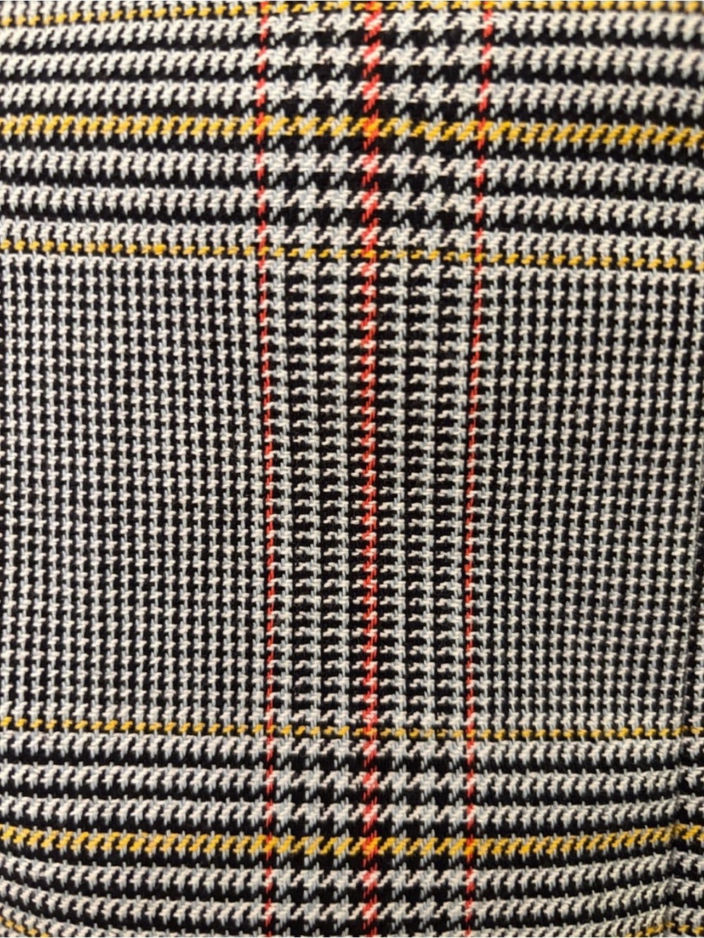 Veronica Beard Gray Plaid One-Button Blazer - Size 4 - Picture 6 of 8